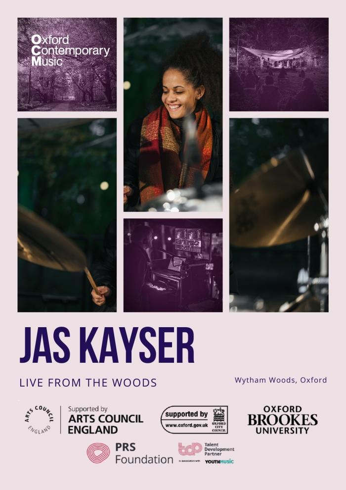 Jas Kayser live at the woods (photo credit: Ian Wallman)